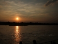 Sonnenuntergang Duesseldorf am Rhein 0026