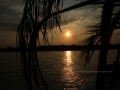 Sonnenuntergang Duesseldorf am Rhein 0016