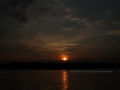Sonnenuntergang Duesseldorf am Rhein 0051