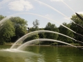 Springbrunnen Wasserspiel