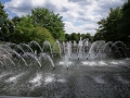 Springbrunnen Wasserspiel